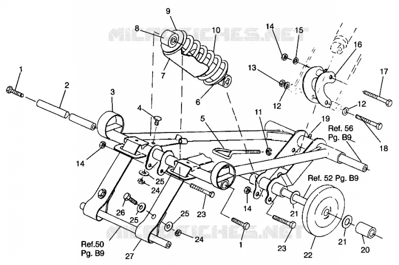 ANTERIORE COPPIA ARM 440 0962760 (4931743174B011)
