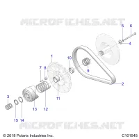 TRASMISSIONE, SECONDARY CLUTCH