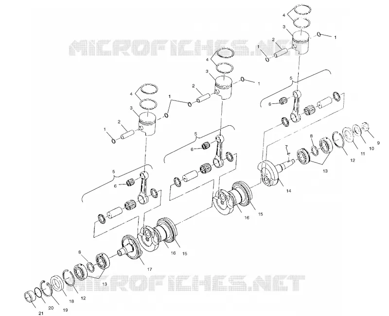 ALBERO MOTORE AND PISTONEE