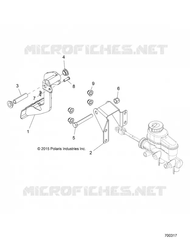 BRAKES, PEDAL AND CILINDRO PRINCIPALE