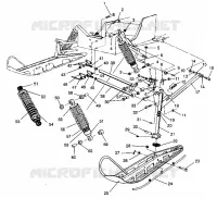SOSPENSIONI ANTERIORI and SCIARE RXL 0940768 and RXL TOURING 0940869 (4925062506011A)