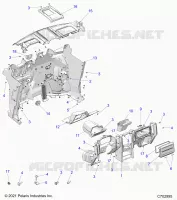 CRUSCOTTO AND FRONT CLOSEOFF