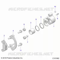 BRAKES, PINZA POSTERIORE