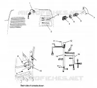 ACCENSIONE   cablaggio 500 EFI SKS 0962574, 500 EFI RMK 0962974, and EUR (4931983198A014)