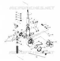 ANTERIORE MONTANTE MONTAGGIO XPLORER 4X4 W959140 (4930223022B006)