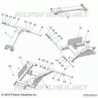 SOSPENSIONE POSTERIORE CONTROL ARMS
