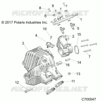 ENGINE, PRESA D'ARIA MANIFOLD
