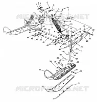 SOSPENSIONI ANTERIORI and SCIARE ULTRA RMK 0960978 (4931683168B001)