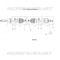 DRIVE TRAIN, TRANSMISSIONE ANTERIORE SHAFT