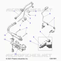 SISTEMA DI ALIMENTAZIONE CARBURANTE, RAIL, LINES AND THROTTLE BODY
