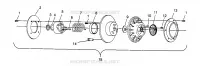 FRIZIONE DRIVEN XLT TOURING 0963357 and EUROPEAN XLT TOURING E963357 (4931923192C002)