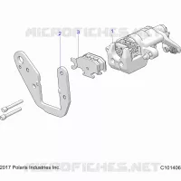 FRENO POSTERIORE CALIPER