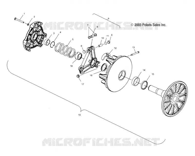 TRASMISSIONE FRIZIONE (MANUAL START MODELS)