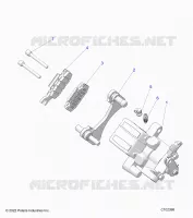 BRAKES, PINZA FRENO POSTERIORE