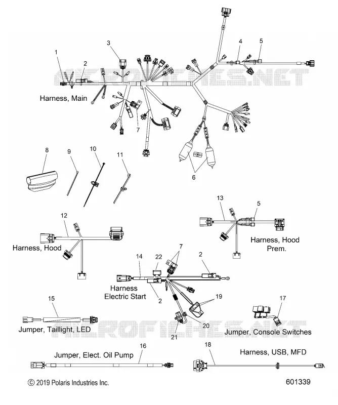 ELETTRICO, WIRE HARNESS