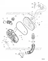 DRIVE TRAIN, COPERCHIO FRIZIONE AND DUCTING
