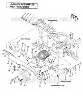 ENGINE AND SUPPORTO MARMITTA  (4911991199008A)