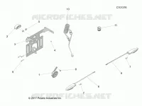 ELETTRICO, HORN AND LICENSE PLATE LIGHT