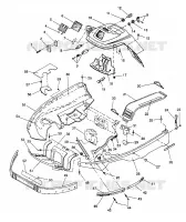 NOSEPAN   CONSOLE ASSEMBLY LITE GT/0933133 AND STARLITE GT/0933127 (4923232323003A)