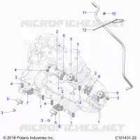 ENGINE, TRASMISSIONE MOUNTING &amp; LONG BLOCK