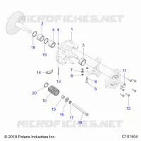 TRASMISSIONE, PRIMARY CLUTCH