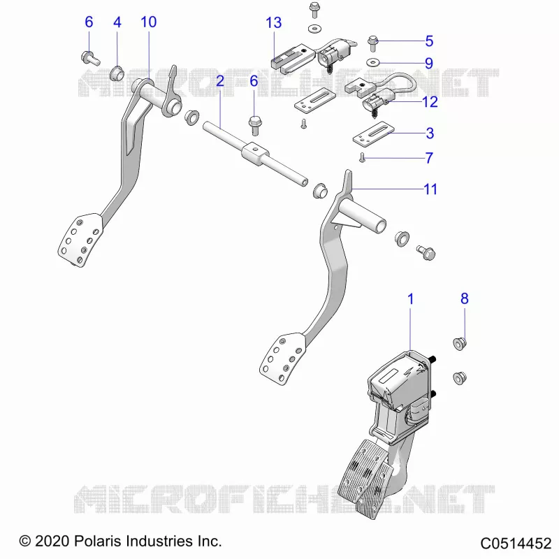 CONTROLS, FOOT CONTROLS