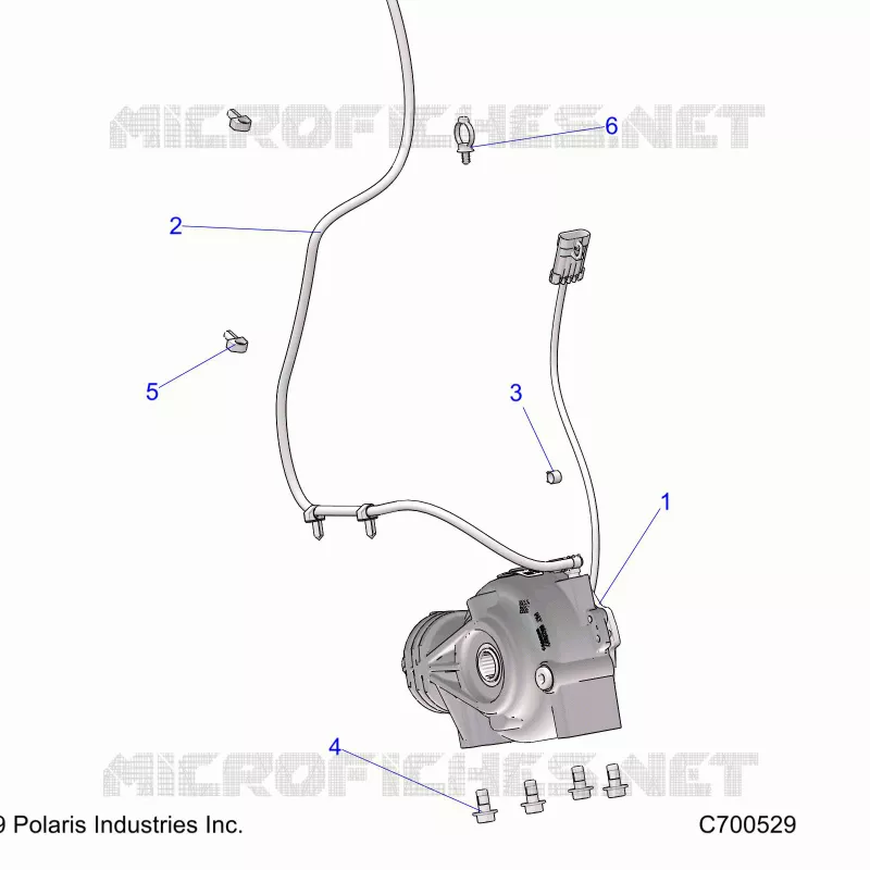 TRASMISSIONE, FRONT GEARCASE MOUNTING