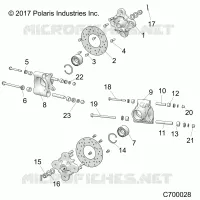 SUSPENSION, PORTAPACCHI POSTERIORE