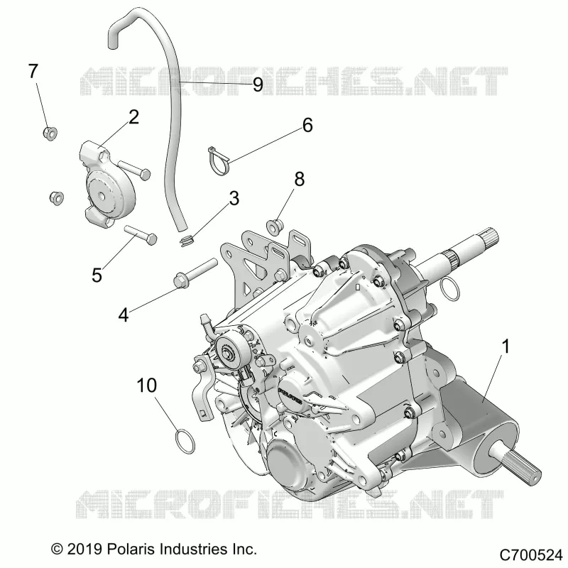 DRIVE TRAIN, PRINCIPALE SCATOLA INGRANAGGI MOOUNTING