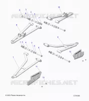SOSPENSIONI ANTERIORI CONTROL ARMS