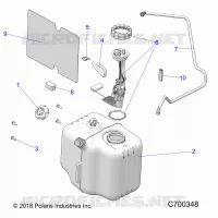 SISTEMA DI ALIMENTAZIONE CARBURANTE, TANK