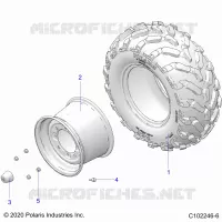 RUOTAS, REAR TIRE