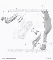 TRASMISSIONE, CLUTCH COVER DUCTING