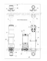 SUSPENSION, SHOCK ANTERIORE