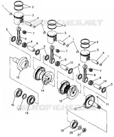 PISTONEEE   ALBERO MOTORE XLT LTD SP 0973776 (4940074007C006)
