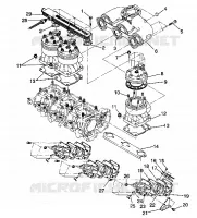 CILINDRO   COLLETTORE SL 650 / B934058 (4924732473022A)