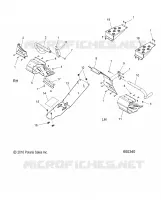 CHASSIS, PROTEZIONE FRIZIONE AND FOOTRESTS