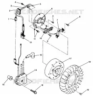 MAGNETO WIDETRAK GT 0962061 AND EUROPEAN WIDETRAK GT E962061 (4931623162C014)
