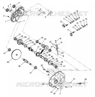 SCATOLA DEGLI INGRANAGGI XPLORER 300 W969130 (4935903590C010)