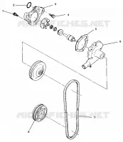 POMPA DELL'ACQUA 440 XCR 0961660 (4932113211C011)