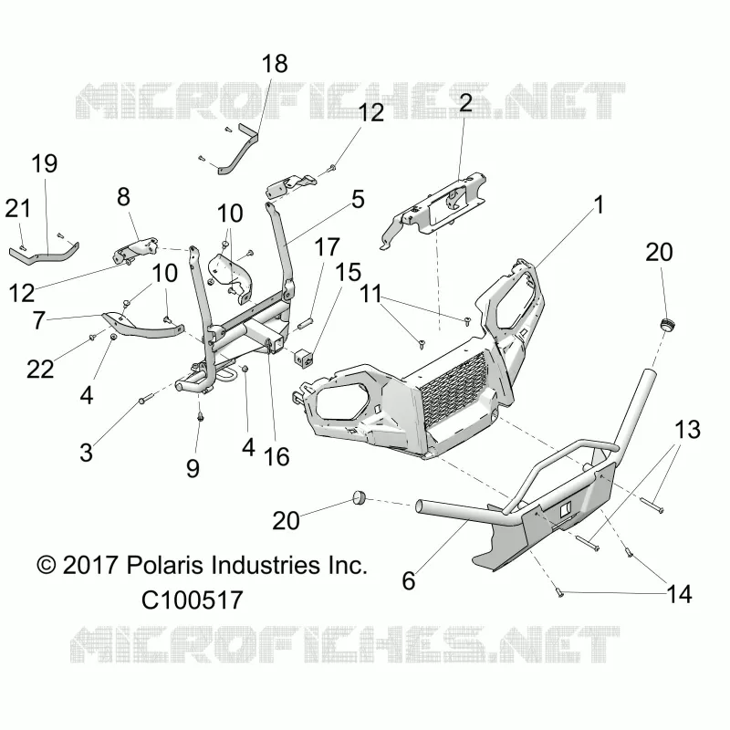 PARAURTI ANTERIORE AND MOUNTING