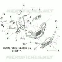 PARAURTI ANTERIORE AND MOUNTING