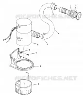 POMPA DI SENTINA SL 700 B964066 and  Intl. SL 700 I964066 (4935633563B013)