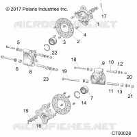 SUSPENSION, PORTAPACCHI POSTERIORE