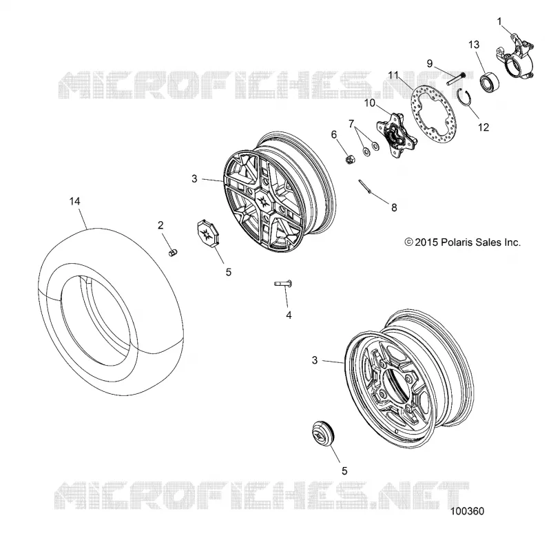 RUOTAS, FRONT AND HUB
