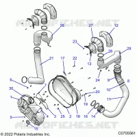 TRASMISSIONE, CLUTCH COVER AND DUCTING