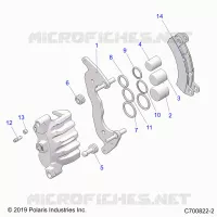 FRENO ANTERIORE CALIPER