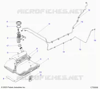 SISTEMA DI ALIMENTAZIONE CARBURANTE, FUEL TANK ASM.