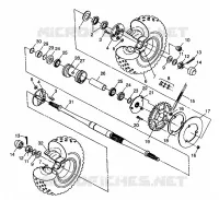 TRAZIONE POSTERIORE XPLORER 300 W98CC28C (4945264526C008)