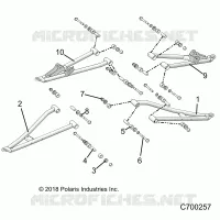 SOSPENSIONI ANTERIORI CONTROL ARMS